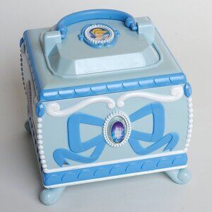 Vintage Disney CINDERELLA Musical Jewelry Box BIBBIDI BOBBIDI BOO Trinket Music